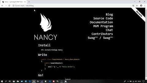 NancyFx Framework