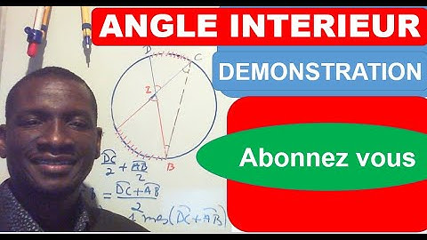 Démonstration du théorème de l