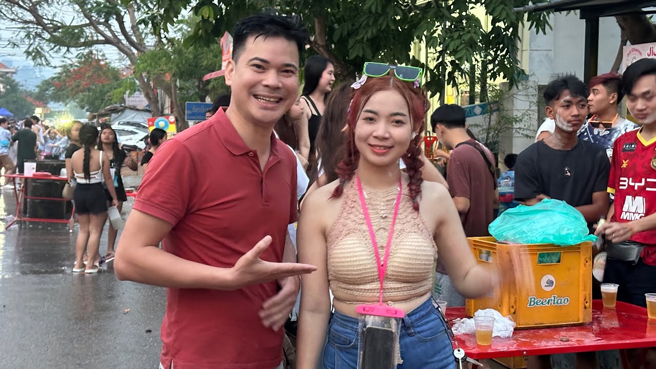 Mời anh em thẩm, quốc hồn quốc tuý “cô gái Lào” tết Bunpimay ປີໃໝ່ລາວ 2024