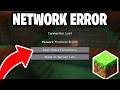 How To Fix Network Protocol Error In Minecraft! - Tutorial