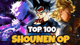My Top 100 Shounen Anime Openings of All Time