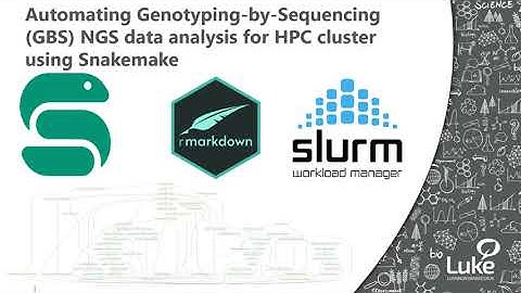 Automating Genotyping by Sequencing GBS NGS data analysis