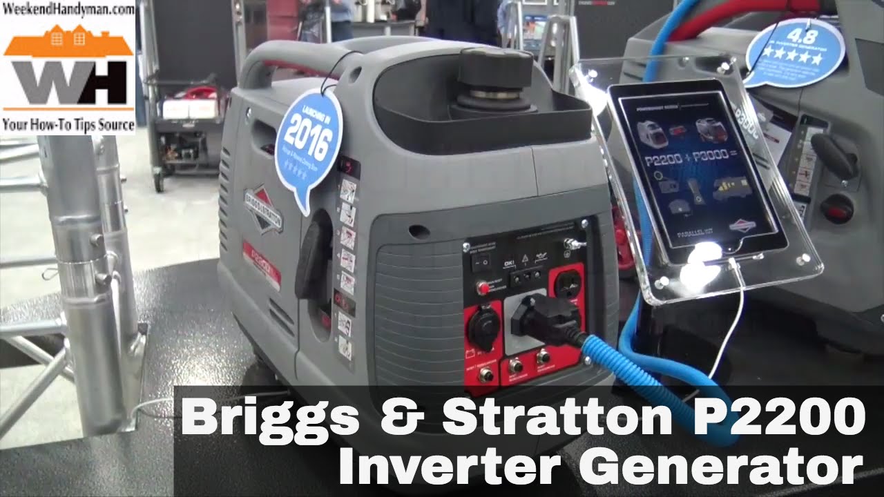Briggs & Stratton P2200 Inverter Generator Camping Electricity