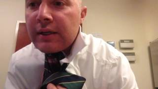 Simplest necktie knot