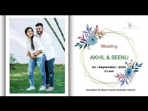 Download WEDDING CEREMONY || AKHIL & SEENU