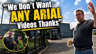 They DON'T Want Me Filming Their Factory… Then I Mention the Drone!