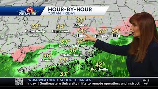 10 p.m. winter weather forecast