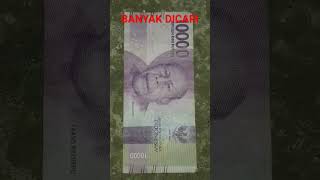 Uang kertas nomer SERI CANTIK dan langka pembawa keberuntungan dan HOKI