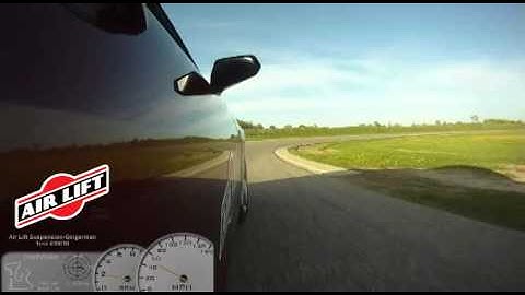 2010 Camaro at Gingerman Raceway on Air Lift air suspension