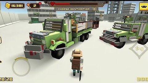 BLOCKAPOLYPSE Zombie City: Farmer Sweaty Bob moved the farm in the military Base for protection