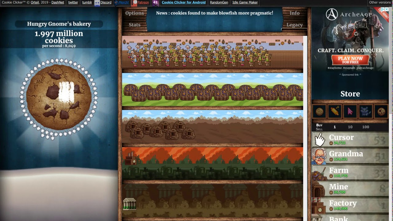 Cookie clicker auto click cheat