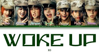 XG ‒ WOKE UP [перевод на русский, кириллизация | Color Coded Lyrics]