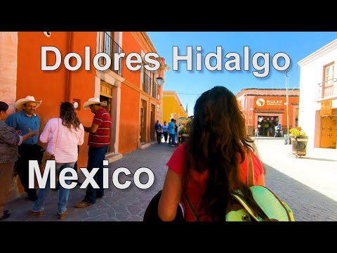 Dolores Hidalgo (Pueblo Mágico) - Mexico Walk 2.7K