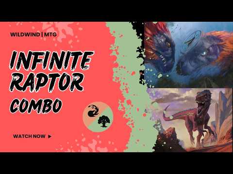 This combo makes INFINITE RAPTORS | MTG Historic