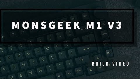 Building the Monsgeek M1 V3! The best Value for Money keyboard!!