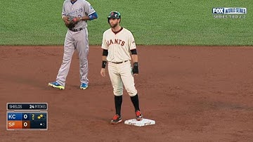 WS2014 Gm5: Pence, Belt tag and advance on flyout