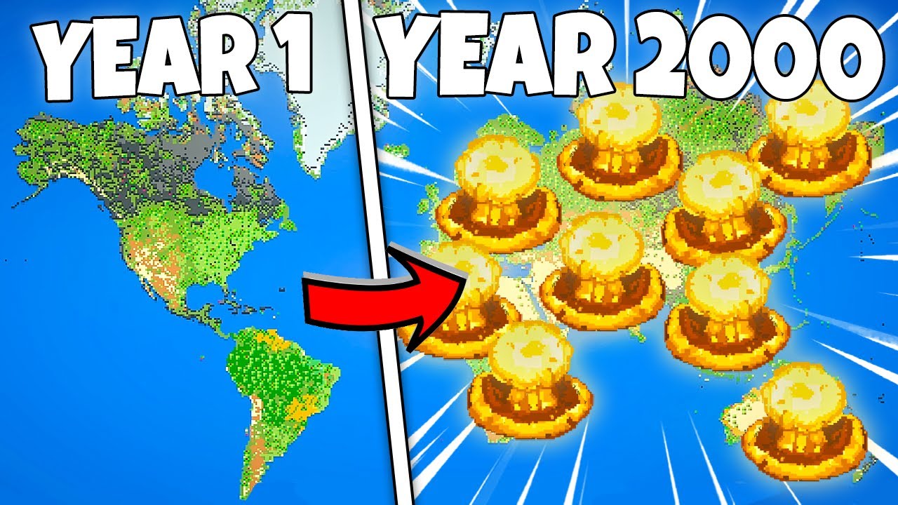 I forced a 2000 year long WORLD WAR in Worldbox!