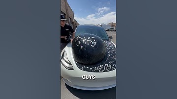 This has to be the most satisfying way to remove car wrap! 😲 🚗     🎥: tyler turdo via ViralHog
