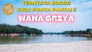Wana Griya | wisata pantai murah meriah cuma 7.500‼️di Ciseeng Parung Bogor