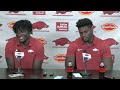 Arkansas Football: Linebackers Bradley Shaw and Stephen Dix Talk Fall Camp