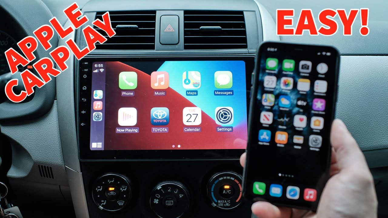 HOW TO INSTALL APPLE CARPLAY(ANDROID AUTO) ON YOUR ANDROID HEAD