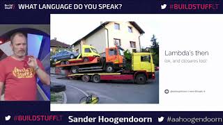 Celebrity Sander Hoogendoorn - Do or don’t  There’s no try  Or is there The power of monads explained  Sort of Profile