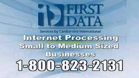 First Data Merchant Account