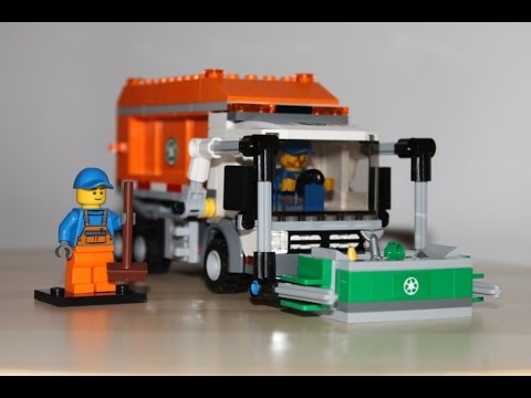 Lego City Set Mullabfuhr Garbage Truck Unboxing Review Deutsch German Youtube