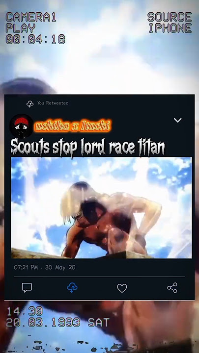 Scouts stop lord race titan #aot #attackontitan #eren #anime
