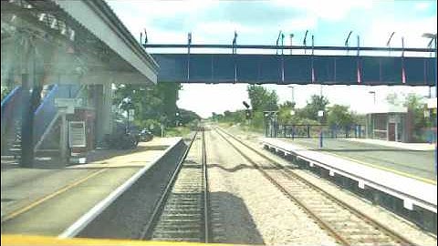 Chiltern mainline time lapse video (slowed down)