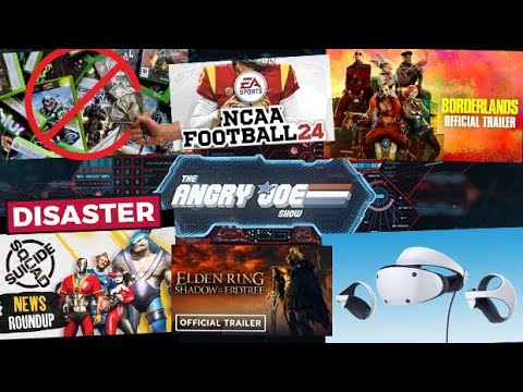 AJS News – Suicide Squad Disappoints WB, EA NCAA Payments, Borderlands Trailer, PSVR2 to PC