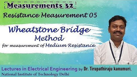 ME32 Wheatstone-brugmethode