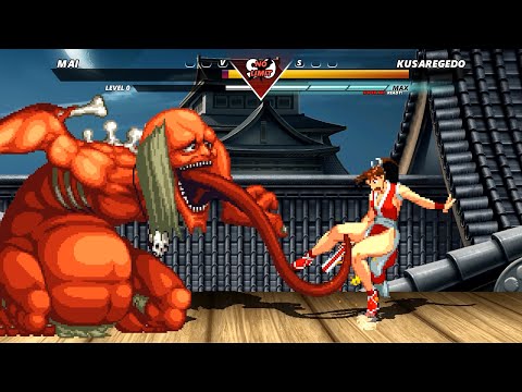 MAI SHIRANUI vs KUSAREGEDO - HIGHEST LEVEL AMAZING FIGHT!