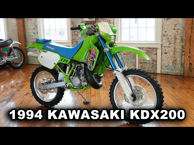 kei  TIME CAPSULE 994 KAWASAKI KDX200 - YouTube