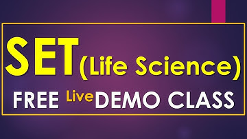 SET LIFE SCIENCE-2023 ||  MP & RAJ