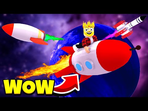СОЗДАЛ САМУЮ МОЩНУЮ РАКЕТУ В МИРЕ! ROBLOX Blast Off Simulator