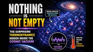 Nothing Is Not Empty: The Surprising Thermodynamics Hidden Inside the Cosmic Vacuum.#space #science