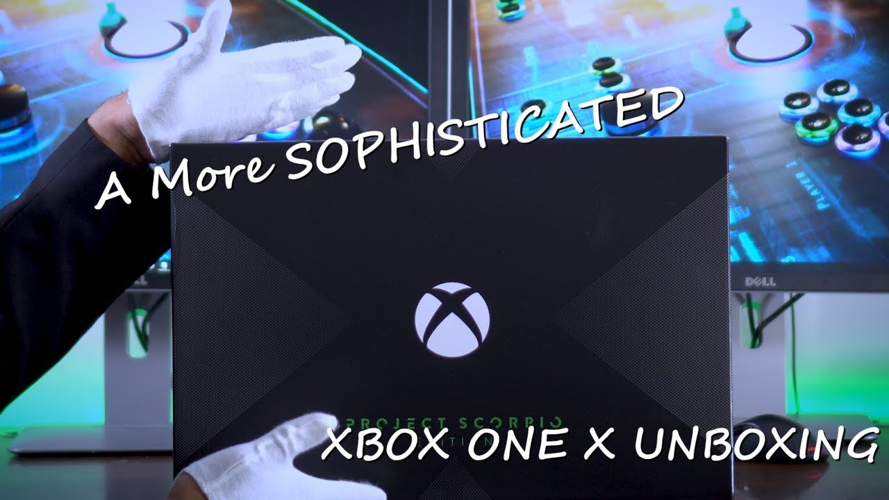 gaming logo The SOPHISTICATED Xbox One X Unboxing: Project Scorpio Edition