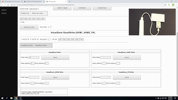 Browser extension MF Example "Advanced" working with Wireless NFC Reader uFR Nano Online