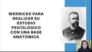 Aportes de Wernicke: La Afasia sensorial y las Enfermedades Mentales Aportes de Wernicke: La Afasia sensorial y las Enfermedades Mentales