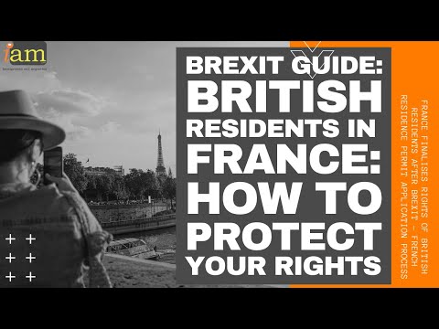 British Residents After Brexit: French Residence Permit Application Process