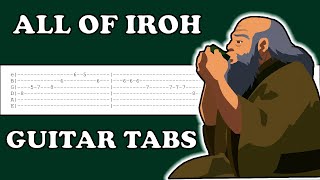 Video thumbnail of "How to play Every Iroh Song on Guitar Tutorial |Tabs |Avatar"