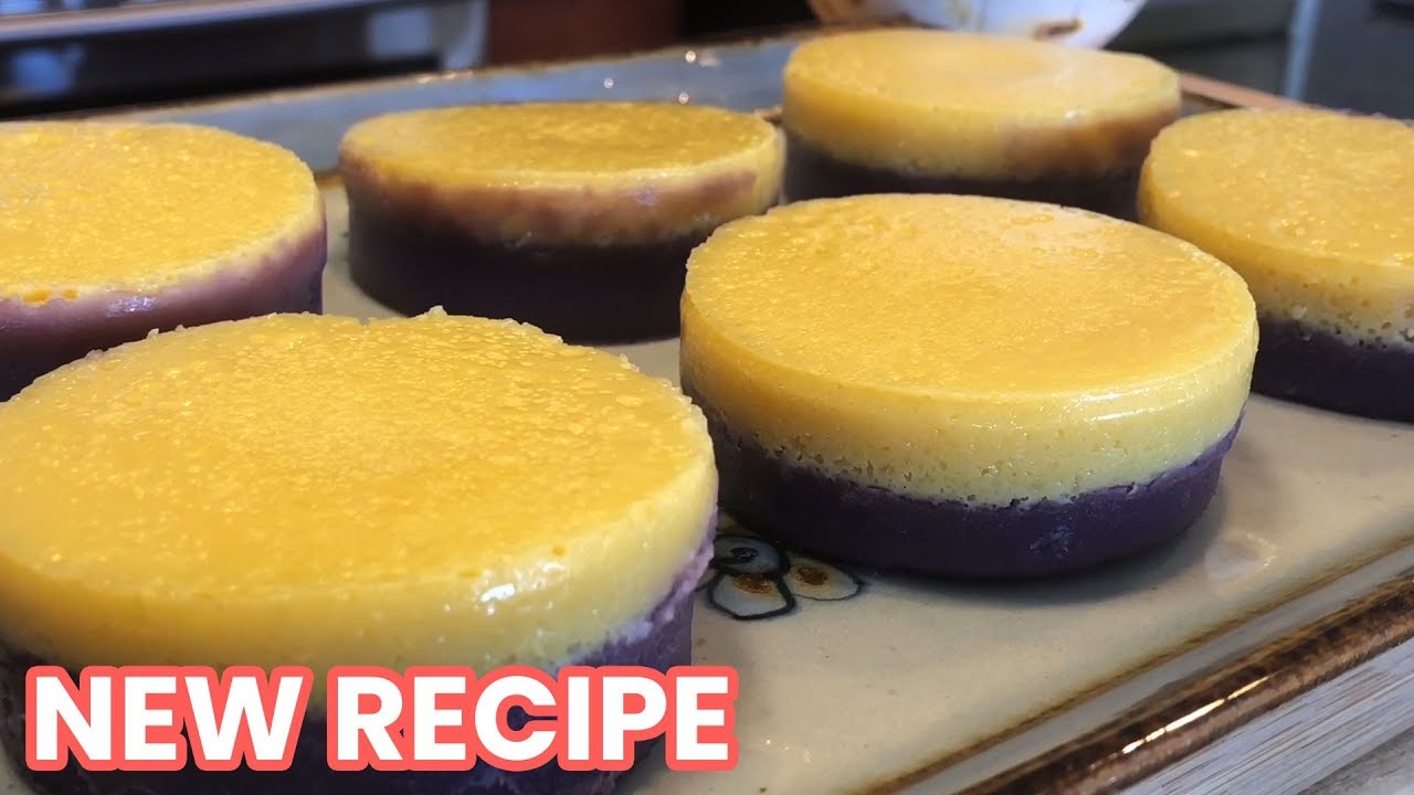 Ube Puto Flan Chef Ron Bilaro YouTube