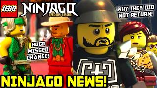 Old Elemental Master UPDATES! 👀 Why They STAYED AWAY Revealed! Ninjago Dragons Rising News!