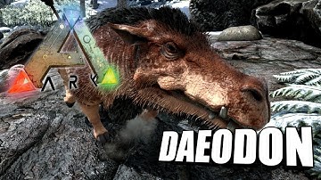 Taming A Daeodon | Ark Survival Evolved | The Island