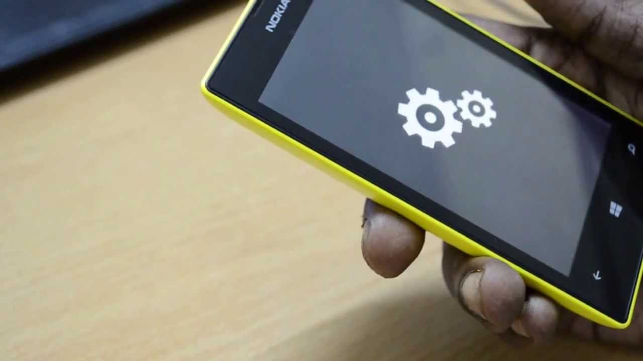 how to reset a nokia lumia