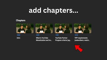 How to Add Timestamps & Chapters to YouTube Videos