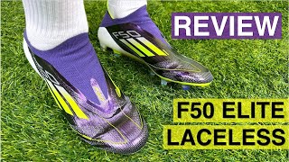 SIMPLY NOT AS GOOD - Adidas F50 Elite Laceless - Review + On Feet