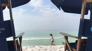 Tranquil Beach Day ASMR: Relaxing Ocean Waves & White Sandy Shores