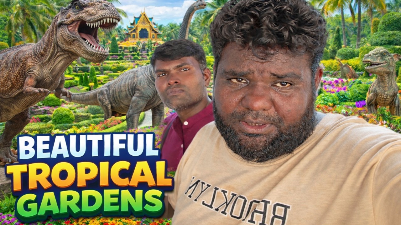 Thailand Trip Must Visit Place! 🌴 Nong Nooch Tropical Garden Pattaya | Tamil Vlog | Yogam Vlogs